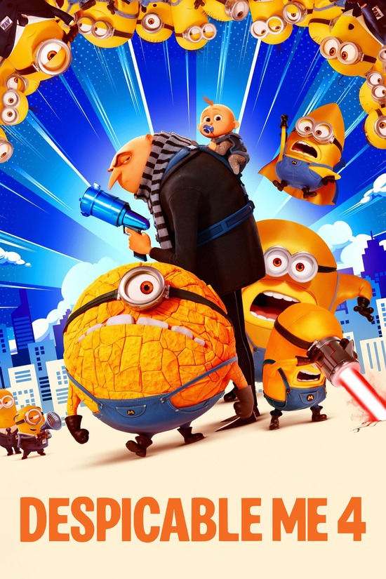 Despicable Me 4 2024 in Hindi Dubbed Movie